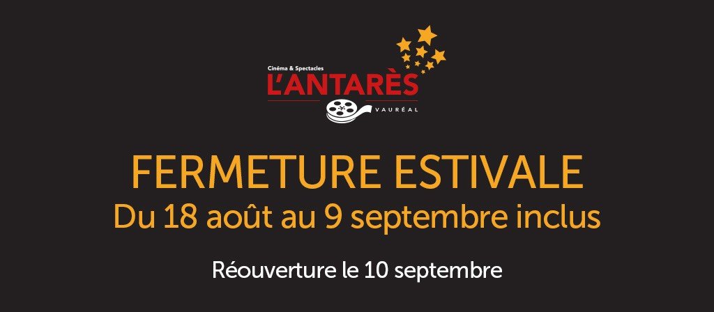 actualité Fermeture estivale