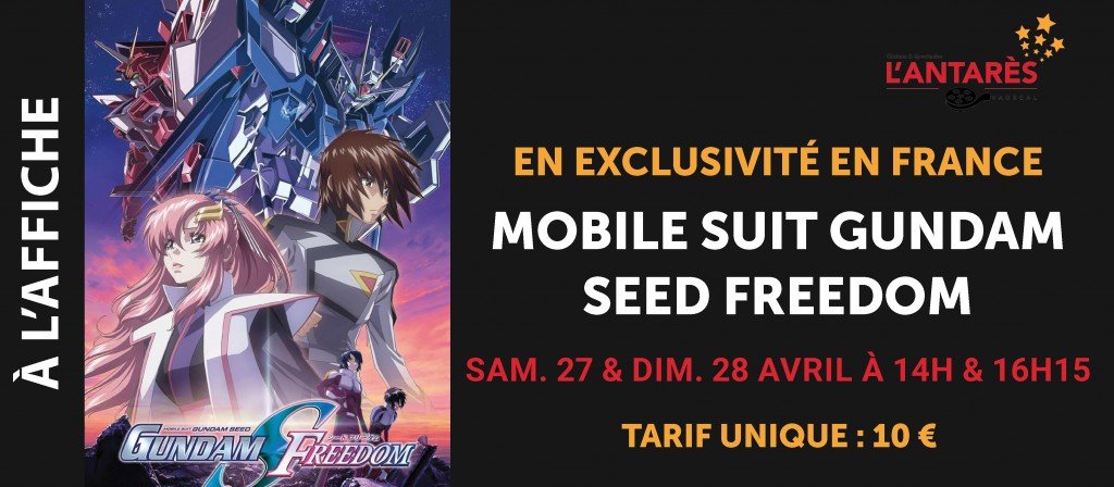 actualité MOBILE SUIT GUNDAM SEED FREEDOM